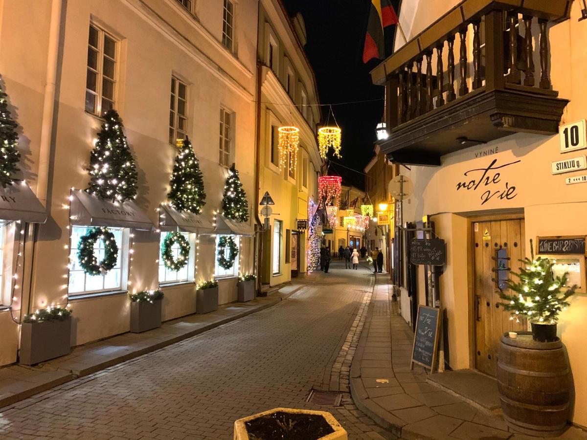 Very Vilnius Stikliu Street Экстерьер фото
